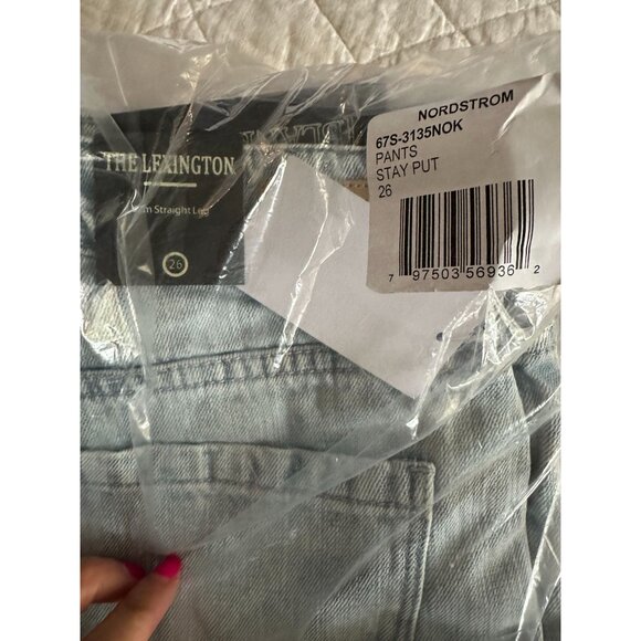BLANKNYC Lexington Slim Straight Leg Jeans Size 26 NEW New in package - Picture 4 of 4
